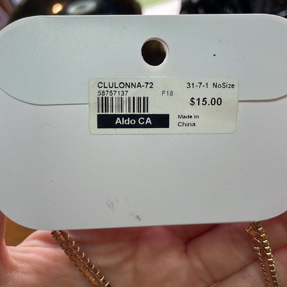 3/$15 Super long Aldo Necklace chain - Picture 3 of 3